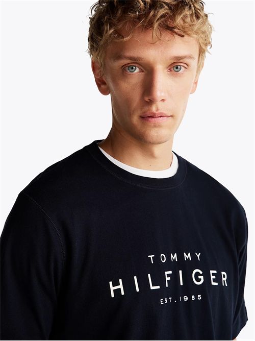 t-shirt man blue TOMMY HILFIGER | MW0MW37448DW5